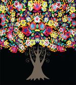 Floral Trees Blossoms artwork