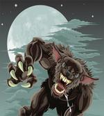 Night Skyline Werewolf