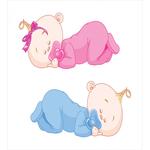 2 Charming Twins Asleep