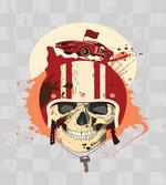 Racing Driver Horror Art