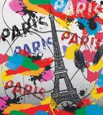 Contemporary Eiffel Tower Art artwork