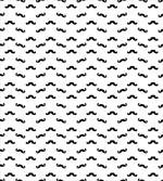 Hipster Facial Hair Design