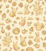 Forest Animals Polka Dots