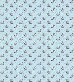 Dark Swans on Pale Blue artwork