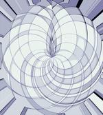 Abstract Digital Flower
