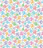 Funny Fish Aquaic Motif artwork