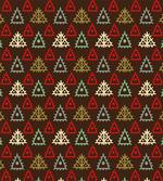 Aztec Folk Triangle Art