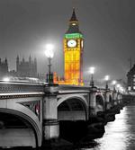 Big Ben Bridge Night
