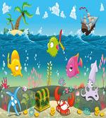Sea Animals Underwater