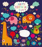 Animals Heart Flags