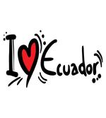I Heart Ecuador Typography