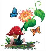 Flowering Plant Butterfly