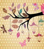 Vintage Boho Tree