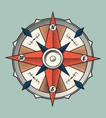 Cruise Compass Grunge