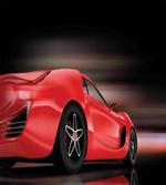Futuristic Red Sports