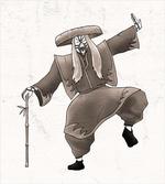Orient Artist Pose