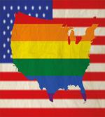 USA Flag Gay Rights