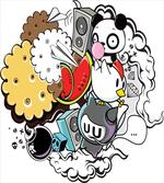 Animal Food Crazy Doodle artwork