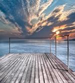 Sea View Terrace Sunset