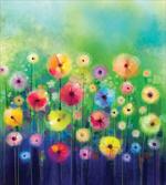 Colorful Garden Meadow Theme