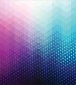 Geometric Fractal Triangle artwork