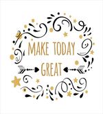 Make Today Text Stars