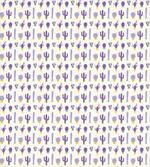Purple Smiling Cactus Faces