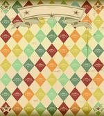 Stars and Victorian Swirls artwork