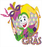 Cartoon Jester Mask artwork