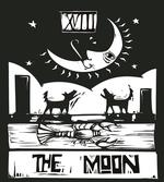 Lobster Wolves Moon Tarot