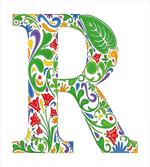 Flora Themed Uppercase