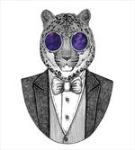 Hipster Animal in a Suit