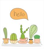 Home Plants in Smiling Pots artwork