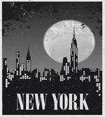 Grunge Nighttime City