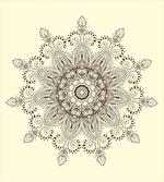 Oriental Lace Motif Pattern artwork