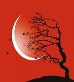 Digital Scene Tree Moon