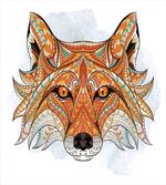 Geometric Fox Portrait