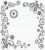 Border of Stars Swirls