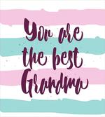 Pastel Stripes Words