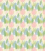 Exotic Pastel Leaves Art
