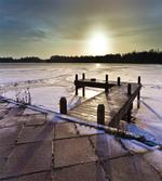Sunrise Above a Jetty