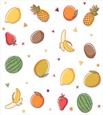Pineapple Banana Orange Kiwi