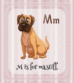 Cartoon English Mastiff