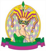 Harlequin Lady Frame