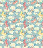 Rainbow Unicorns in Sky