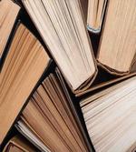 Pile of Old Book Library
