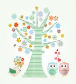 Romantic Owls in Love