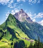 Spring Scene Mountain artwork