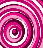 Vibrant Spiral Circles