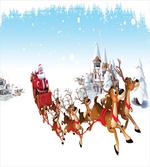 Christmas Ride on Sleigh